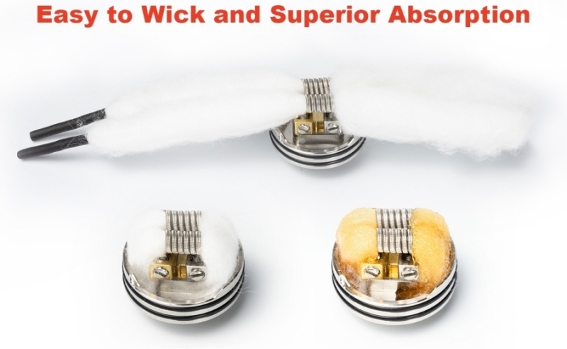 Hellvape Shoelace Cotton - easy installation Hellvape Shoelace Cotton - easy installation