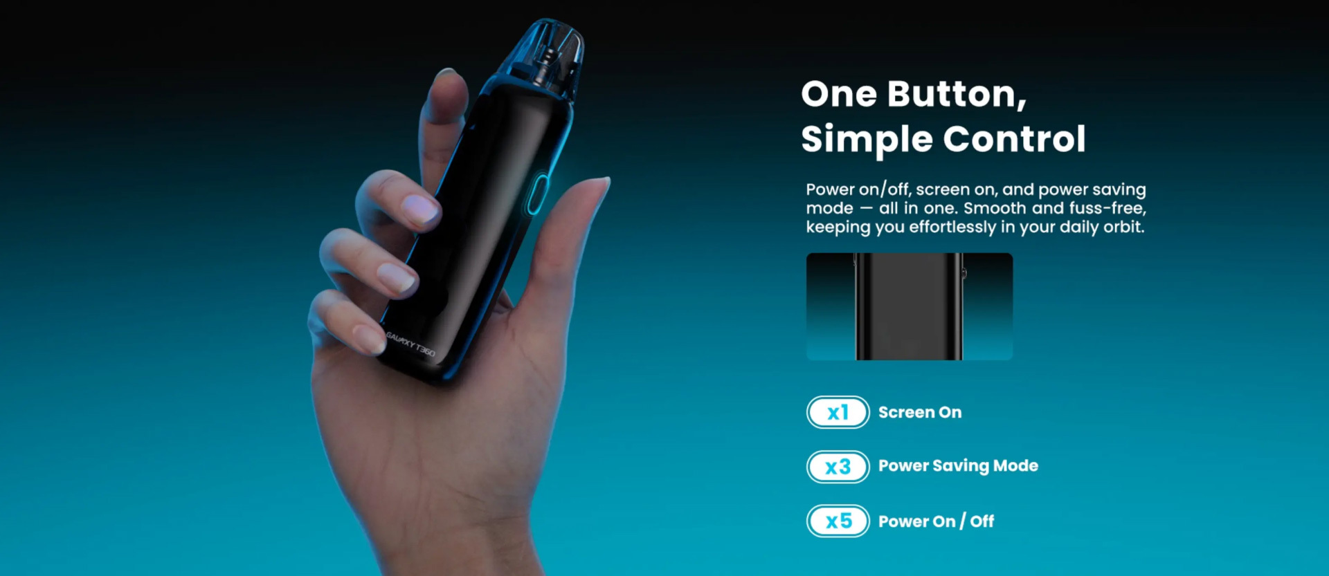 Lost Vape Galaxy T360 Pod Vape Kit picture 7