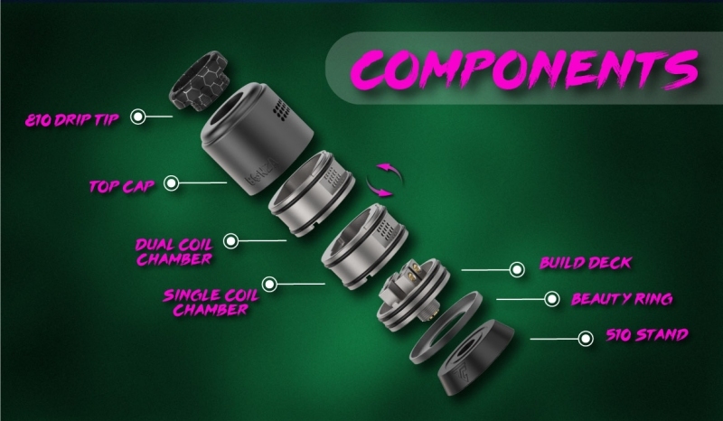 ThunderCloud VapingBogan Bonza Pro RDA 13