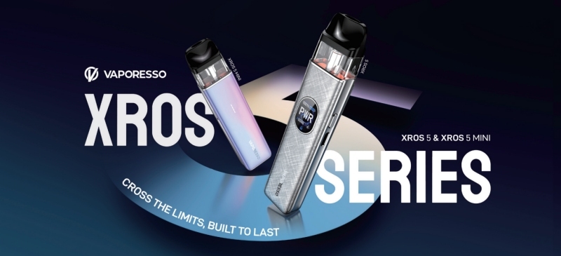 Vaporesso XROS 5 and XROS 5 Mini Banner
